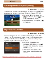 Предварительный просмотр 109 страницы Canon PowerShot SX410 IS User Manual