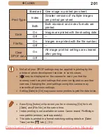 Предварительный просмотр 201 страницы Canon PowerShot SX410 IS User Manual