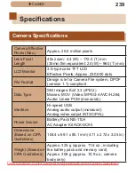 Предварительный просмотр 239 страницы Canon PowerShot SX410 IS User Manual