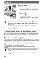 Preview for 38 page of Canon PowerShot SX50 HS User Manual