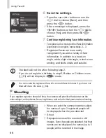 Preview for 66 page of Canon PowerShot SX50 HS User Manual