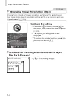 Preview for 74 page of Canon PowerShot SX50 HS User Manual