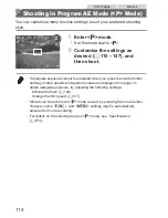 Preview for 114 page of Canon PowerShot SX50 HS User Manual