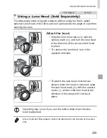 Предварительный просмотр 225 страницы Canon PowerShot SX50 HS User Manual