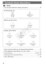 Preview for 10 page of Canon PowerShot SX500 IS User Manual