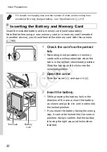 Preview for 20 page of Canon PowerShot SX500 IS User Manual