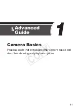 Preview for 41 page of Canon PowerShot SX500 IS User Manual