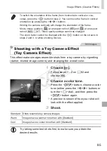 Preview for 85 page of Canon PowerShot SX500 IS User Manual