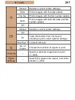 Предварительный просмотр 247 страницы Canon Powershot SX520 HS User Manual