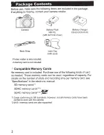 Preview for 3 page of Canon PowerShot SX60 HS Getting Started