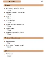 Предварительный просмотр 19 страницы Canon PowerShot SX620 HS User Manual