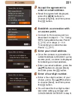 Предварительный просмотр 221 страницы Canon PowerShot SX620 HS User Manual