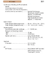 Предварительный просмотр 331 страницы Canon PowerShot SX620 HS User Manual