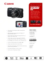 Canon PowerShot SX700 HS Brochure & Specs предпросмотр