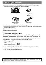 Предварительный просмотр 2 страницы Canon PowerShot SX710 HS Getting Started