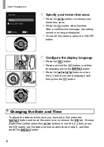 Предварительный просмотр 6 страницы Canon PowerShot SX710 HS Getting Started