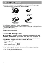 Предварительный просмотр 2 страницы Canon PowerShot SX720 HS Quick Start Manual