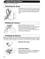 Предварительный просмотр 10 страницы Canon PowerShot SXE40 HS Getting Started