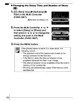 Preview for 20 page of Canon PowerShot TX1 - Digital Camera - Compact User Manual