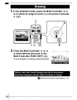 Preview for 22 page of Canon PowerShot TX1 - Digital Camera - Compact User Manual