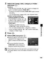 Preview for 143 page of Canon PowerShot TX1 - Digital Camera - Compact User Manual