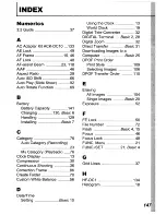 Preview for 185 page of Canon PowerShot TX1 - Digital Camera - Compact User Manual