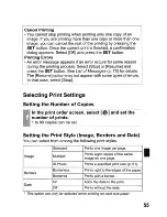 Preview for 347 page of Canon PowerShot TX1 - Digital Camera - Compact User Manual