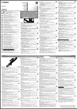 Preview for 1 page of Canon PR1100-R Instructions