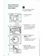 Предварительный просмотр 14 страницы Canon Prima BF Twin Instructions Manual