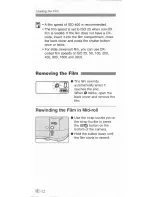 Preview for 12 page of Canon Prima Super 130 Caption Instructions Manual