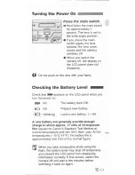 Preview for 13 page of Canon Prima Super 130 Caption Instructions Manual