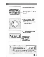 Предварительный просмотр 15 страницы Canon PRIMA SUPER135 Instructions Manual