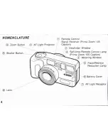 Предварительный просмотр 2 страницы Canon Prima zoom 105 Instructions Manual