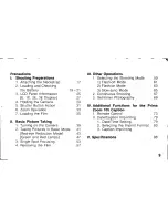 Предварительный просмотр 5 страницы Canon Prima zoom 105 Instructions Manual