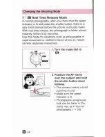 Preview for 34 page of Canon Prima Zoom 76 Instructions Manual