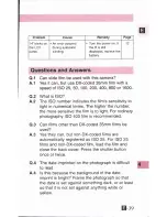 Preview for 39 page of Canon Prima Zoom 76 Instructions Manual