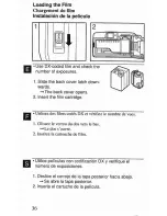 Предварительный просмотр 36 страницы Canon Prima Zoom Shot Instructions Manual