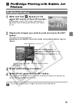 Preview for 15 page of Canon Printing Using a Direct Camera/Printer Connection Guide Direct... Connection Manual