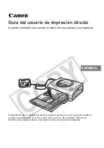 Предварительный просмотр 51 страницы Canon Printing Using a Direct Camera/Printer Connection Guide Direct... Connection Manual