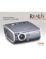 Preview for 1 page of Canon Projectors Brochure & Specs