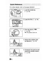 Предварительный просмотр 6 страницы Canon PROMA SUPER135 User Manual