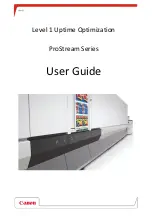 Canon ProStream Series User Manual preview