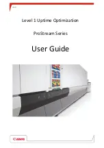 Preview for 1 page of Canon ProStream Series User Manual