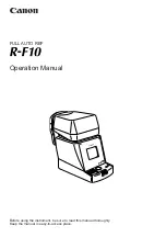 Canon R-F10 Operation Manual preview