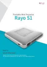 Canon Rayo S1 User Manual preview
