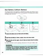 Preview for 22 page of Canon RC 360 Instructions Manual