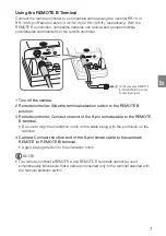 Предварительный просмотр 7 страницы Canon RC-V100 Instruction Manual