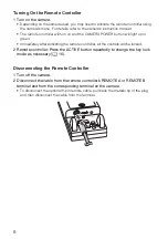 Предварительный просмотр 8 страницы Canon RC-V100 Instruction Manual