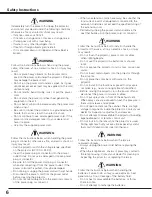 Preview for 6 page of Canon REALIS LV-7590 User Manual