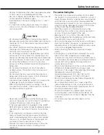 Preview for 7 page of Canon REALIS LV-7590 User Manual